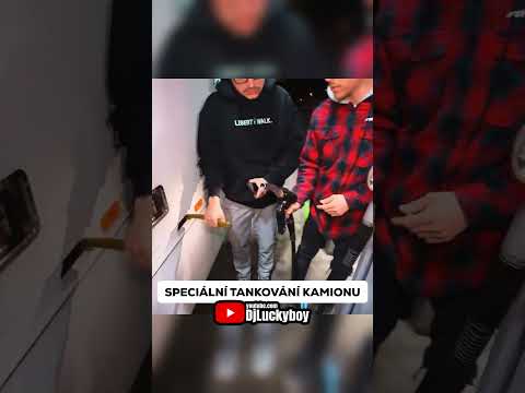 Speciální tankování kamionu!