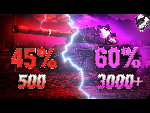 What's the difference between "good" and "bad" players? [WoT - Gameplay - EN]