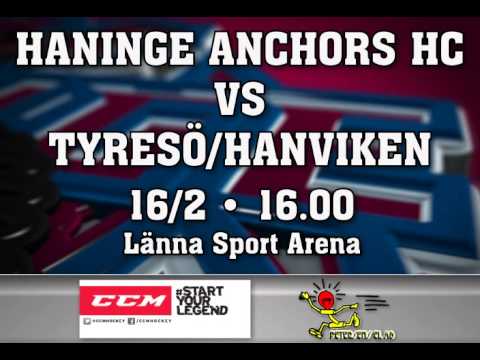 Haninge Anchors - Tyresö/Hanviken 16/2
