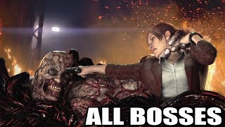 Resident Evil Revelations 2 - All Bosses (With Cutscenes) HD