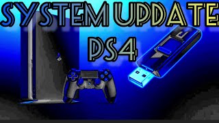 How To Put Latest PS4 System Update On USB FlashDrive On PS4!