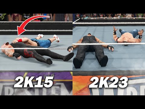 16 Things WWE 2K15 Did Better Than WWE 2K23 (Crawling Pin,Chain Wrestling & More)