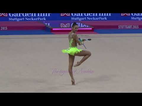 Anna CZARNIECKA (POL) clubs - 2015 Stuttgart worlds Qualifs