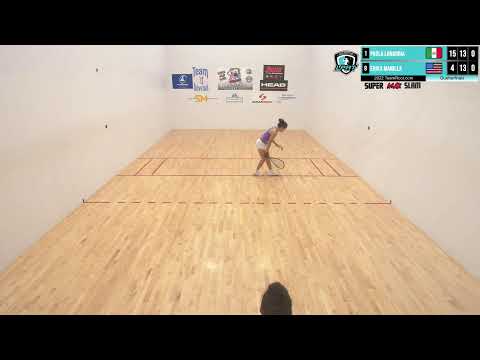 2022 TeamRoot.com Super Max Slam - Quarterfinals - Longoria vs Manilla