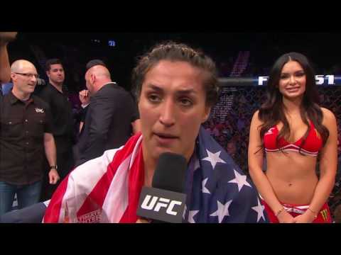 The Ultimate Fighter Finale: Tatiana Suarez Octagon Interview