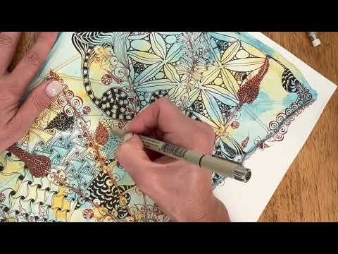 Zentangle Project Pack No. 19  - The 12 Days of Zentangle 2022 - Day 11