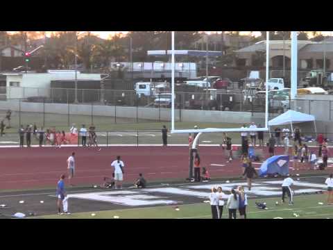 FSG 200m Heat at Sunset Prelims 5-2-14 - Los Alamitos Girls