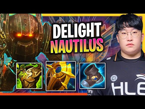 DELIGHT IS A BEAST WITH NAUTILUS! | HLE Delight Plays Nautilus Support vs Rumble!  Season 2024