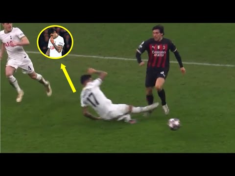 Cristian Romero's Ankle Breaking Tackles! Defence & Skills 2023