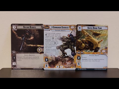 Commander Starblaze Deck | Warhammer 40k Conquest LCG