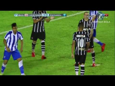 Corinthians 6x0 Paysandu   Melhores Momentos HD   Copa SP de Futebol JR   09012016