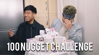 100 MCDONALDS CHICKEN NUGGET CHALLENGE!!