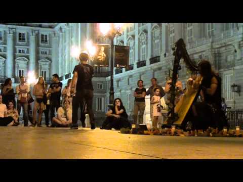Victor Santal - Harp set part I (Palacio Real, Madrid 23.07.2011) + little difficulties ;-) HD