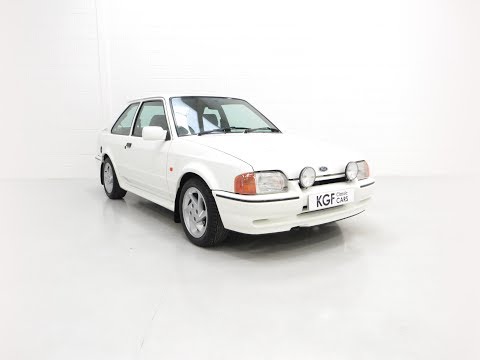 A Stunning 90 Spec Ford Escort RS Turbo with 43,996 Miles from New - SOLD!