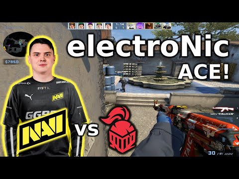 ACE! electroNic HIGHLIGHTS ONLY🔥 (36/29) - NAVI vs Into the Breach - CSGO POV Highlights