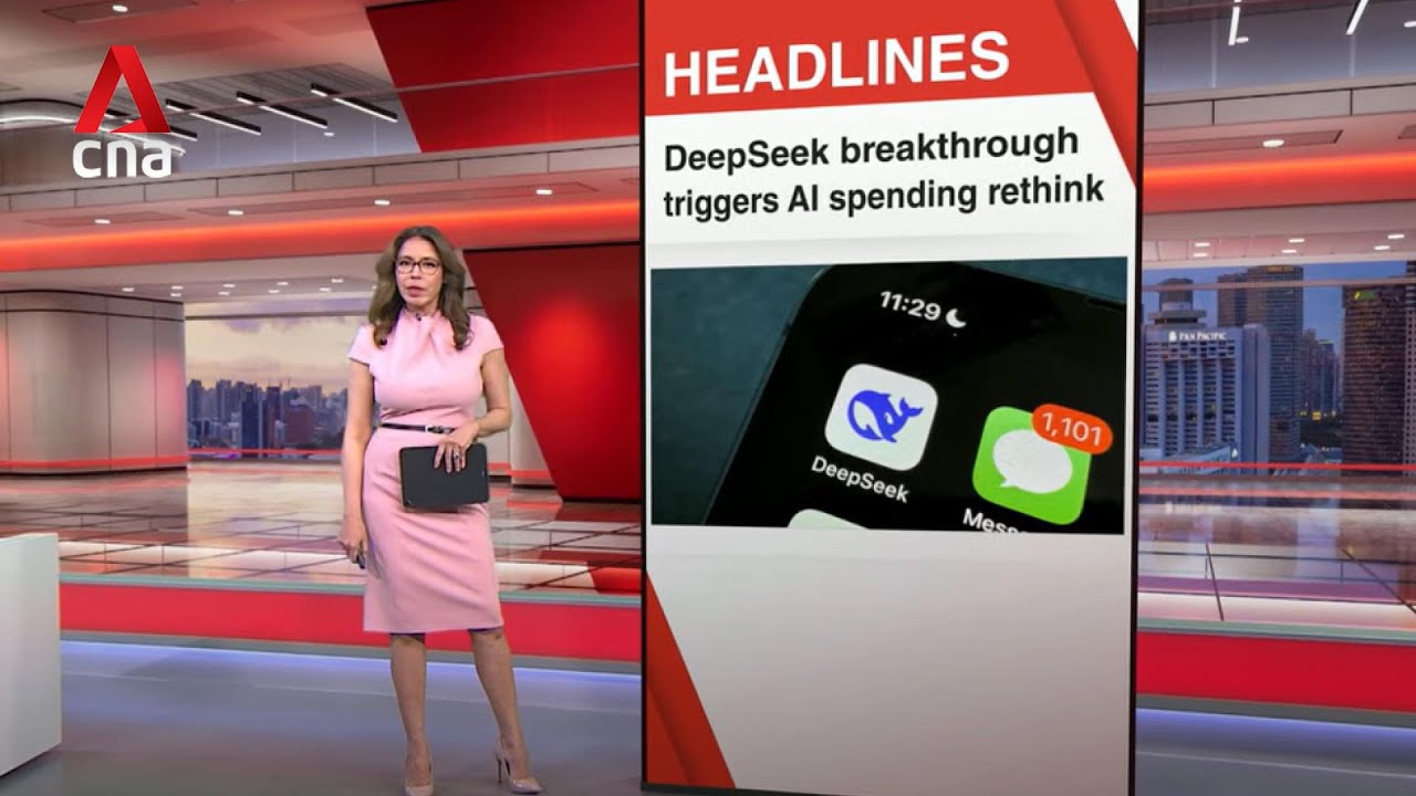 China's DeepSeek disrupts US, AI, stock markets | East Asia Tonight (Jan 28)
