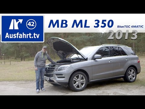 2013 Mercedes-Benz ML 350 BlueTEC 4MATIC - Fahrbericht der Probefahrt / Test / Review