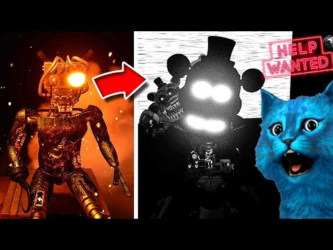 ПОЧИНИЛ ФРЕДДИ и ФОКСИ ФНАФ 8 VR HELP WANTED КОШМАРНЫЙ РЕЖИМ ИГРАЮ ЗА АНИМАТРОНИКА FNAF КООП 3D
