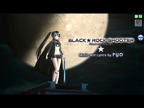 [60fps 1080p] ブラック★ロックシューター Black★Rock Shooter - 初音ミク Project DIVA Arcade FT English Romaji