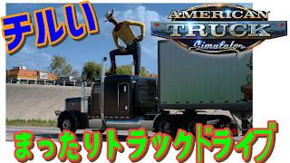 [American Truck Simulator] ペダルに振動ユニット取り付けました [MOZA R3] #雑談 #ATS #チル