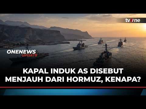 Gagah! IRGC Bikin Pasukan AS Mundur, Tak Ada Kapal Induk di Dekat Hormuz | OneNews Update