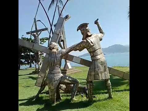 Estátuas Que Contam a História de Cristro - Ilhabela Litoral de São Paulo #ferias #2026 #shorts