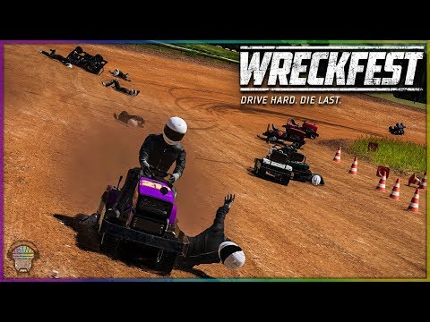 LAWN MOWER MADNESS (INSANE FINISH!) | Wreckfest