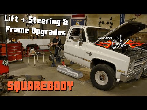 Squarebody Chevy 6" Lift & Steering & Frame Upgrades - Stunt Double - Stacey David's Gearz S11 E8