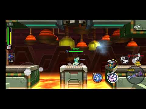 First armor X character showcase (ROCKMAN X DiVE)