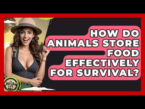 How Do Animals Store Food Effectively For Survival? - The Wild Life Explorer
