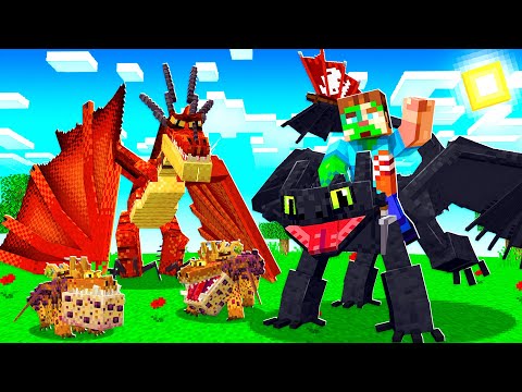 HOW TO TRAIN YOUR DRAGON MINECRAFT MOVIE!