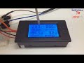 Video - Voltímetro AC Wattímetro Amperímetro 4 Em 1 80V a 260VAC 100A Não Invasivo - PZEM-061