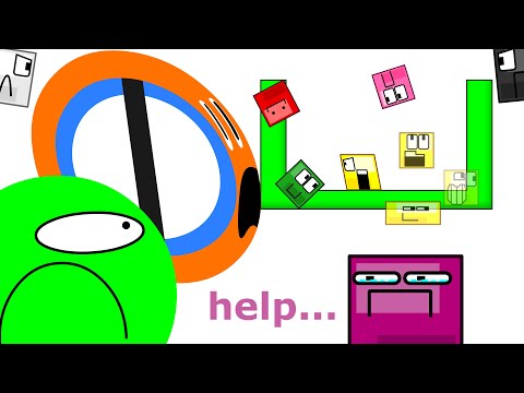 Squares meet a Circle (Animation)