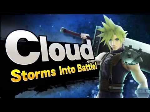 Cloud Reveal Trailer for Super Smash Bros. Wii U & 3DS (Nintendo Direct)