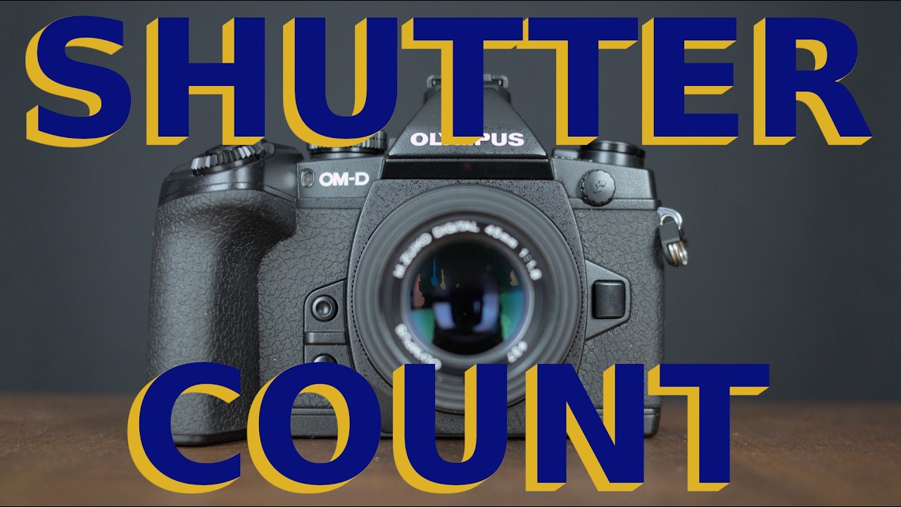 How to Check the Shutter Count on Olympus Cameras