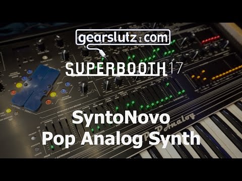 XYZPression SyntoNovo expressive keyboard - Gearslutz @ Superbooth 2017