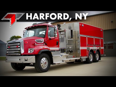 Harford, New York Toyne Pumper Tanker Delivery