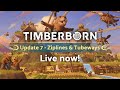 Timberborn Update 7 Ziplines Tubeways Is Live Now