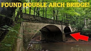 Found Luten Double Arch Bridge and Civil War Bridge Remains!