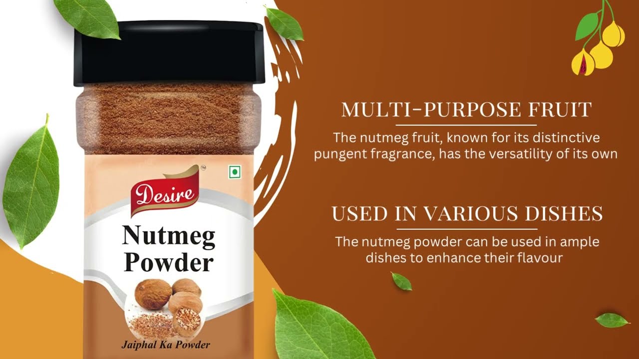 The Spice of Life: Exploring Nutmeg Powder's Flavors and Uses.