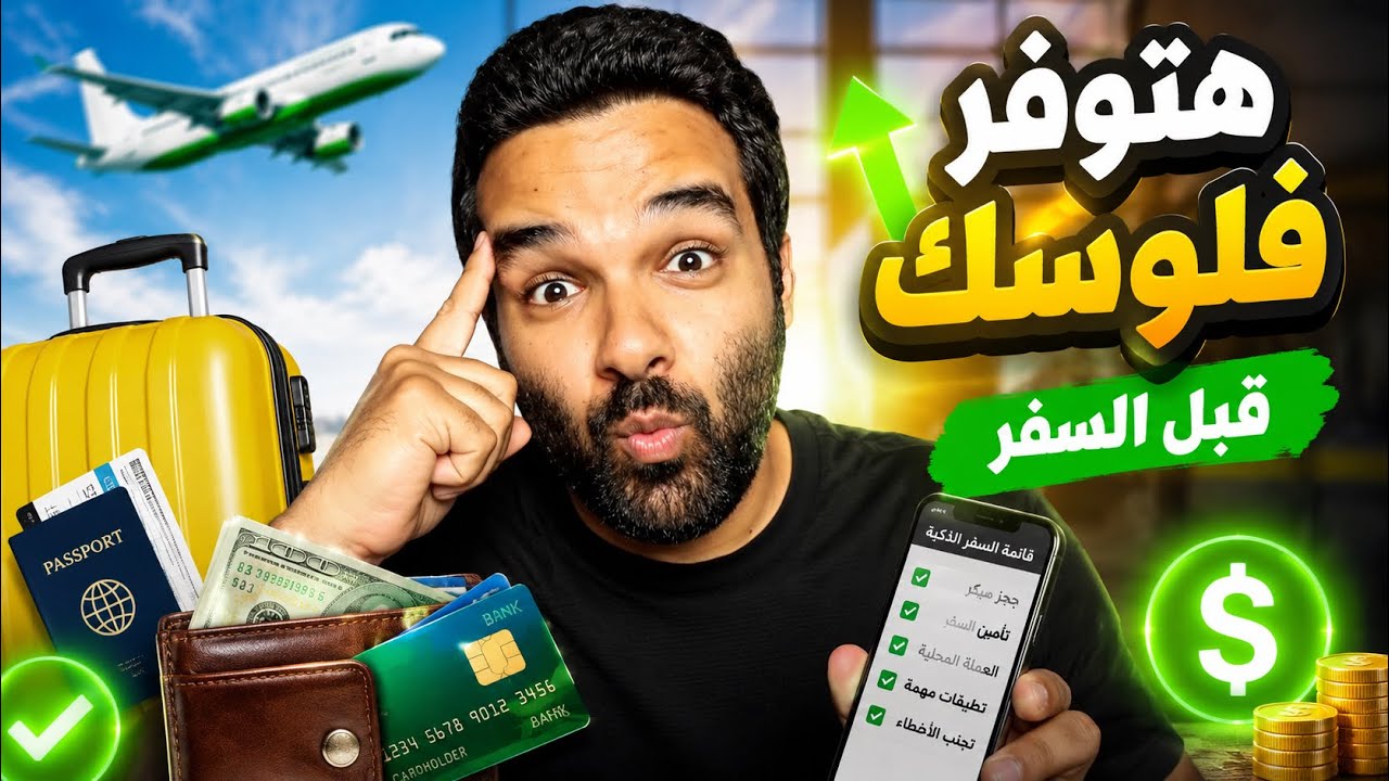 متسافرش قبل ما تعمل الحاجات دي… نصائح توفر فلوس وممكن تنقذ رحلتك