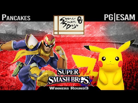 Pancakes (Falcon) vs PG | ESAM (Pikachu) - Sooner Smash Dojo 72 Winners R3