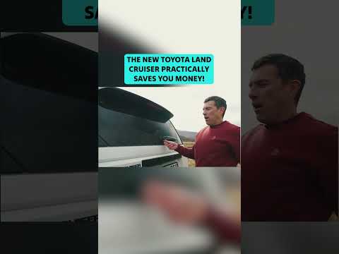 The new Land Cruiser practically saves you money!
