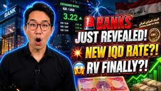 🚨 URGENT! Banks Reveal NEW IQD Rates — Is the Dinar Revaluation FINALLY Happening 🇮🇶🔥