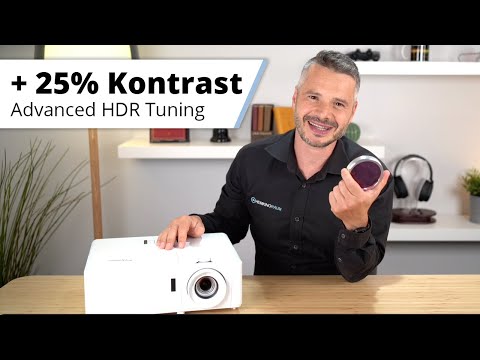 OPTOMA UHZ 2000 - Bester 4K Laser Beamer fürs Wohnzimmer - jetzt mit noch mehr Kontrast dank TUNING!