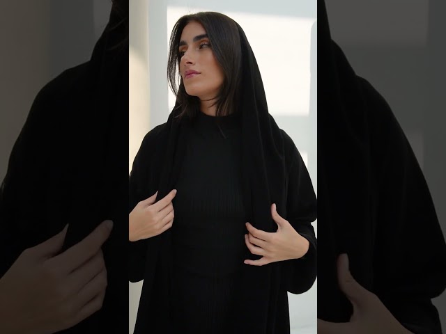 عباية كلوش تطريز فراشات