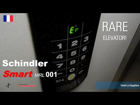 Schindler Smart MRL 001 Elevator - Hotel Le Dauphine, Ajaccio, FR