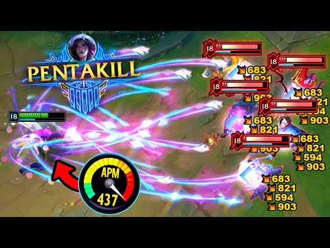 15 Minutes of GODLIKE ADC Players