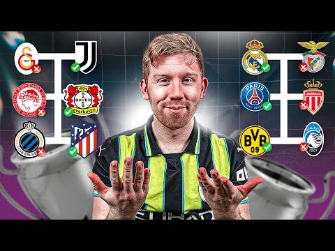 UEFA Champions League - Knockout Play Off Predictions - Leg 1 