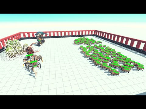 Alien Exotica Vs Every Unit Same Price Part 2 ARBS | Animal Revolt Battle Simulator